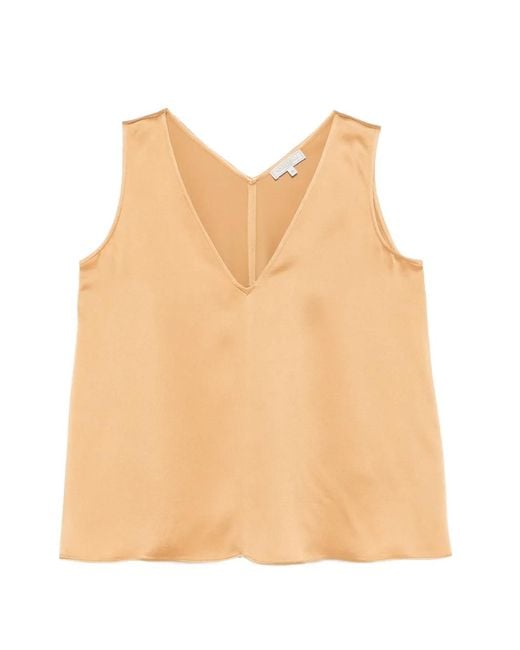 Antonelli Natural Blouse Bergamo À Col V