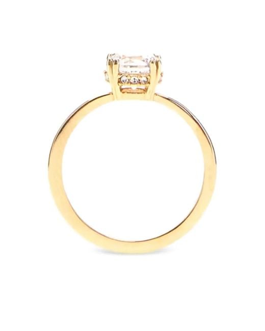 Anello Stilla Con Cristalli di Swarovski in Metallic