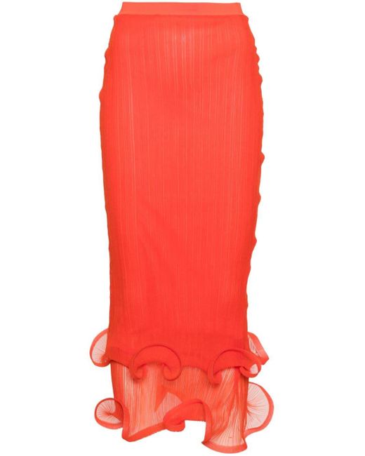 Robe longue Kelso Jonathan Simkhai en coloris Red