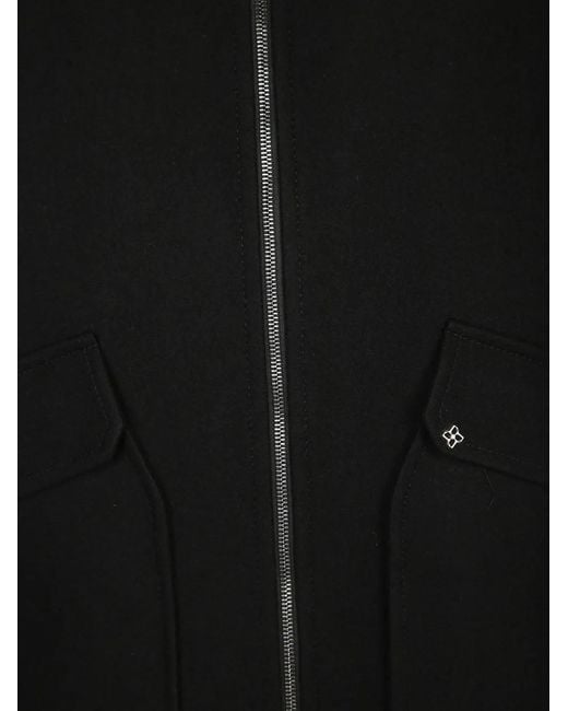 Tagliatore Black Adam Zip-Up Jacket for men