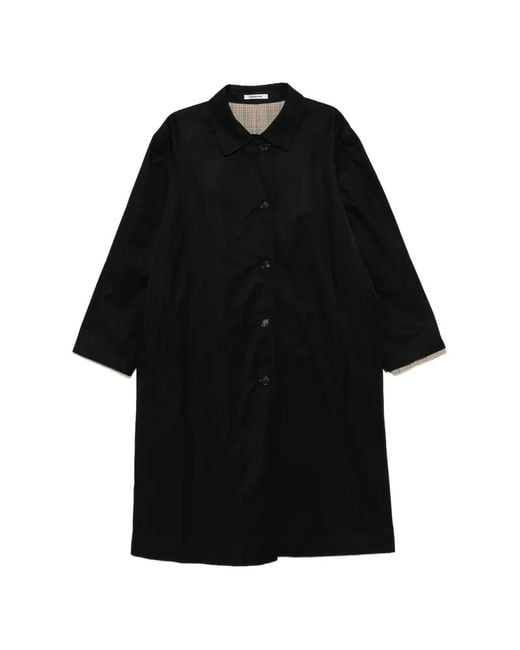 Cordera Black Reversible Trench Coat