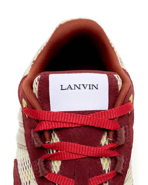 Lanvin Green Jla Lace-Up Sneakers for men