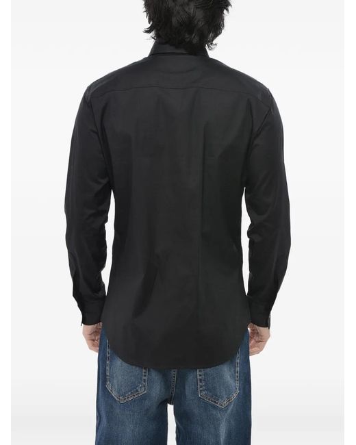 DSquared² Black Logo-Print Shirt for men