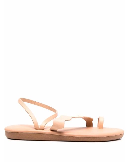 Ancient Greek Sandals Multicolor Koralia Leather Sandals