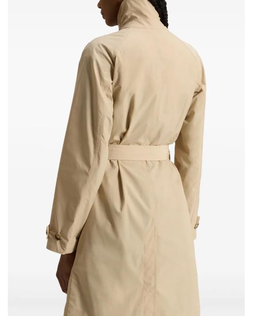 Woolrich Natural Summer Trench Coat