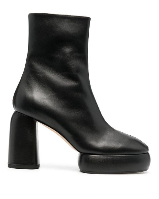 Aeyde Emmy 95mm Heel Ankle Boots in Black | Lyst Canada