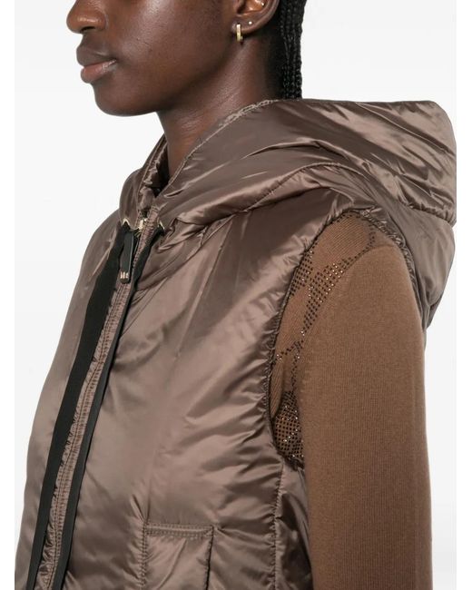 Chaleco The Cube Con Capucha Max Mara de color Brown