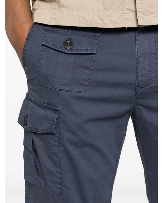 Mason's Blue George Cargo Shorts for men