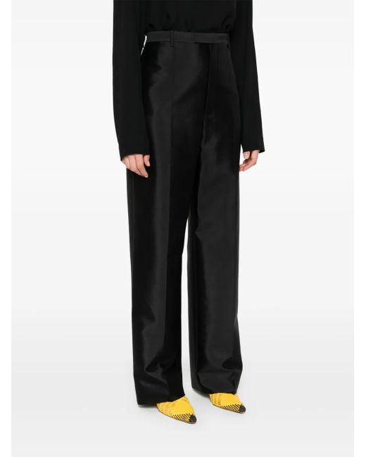 Carven Black High-Waisted Trousers