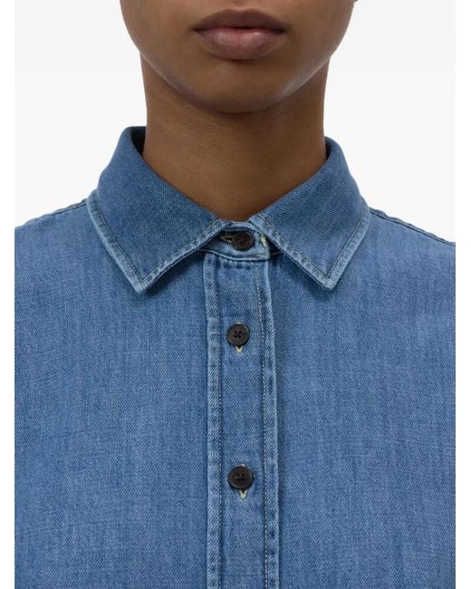 Closed Blue Buttoned Classic Shirt