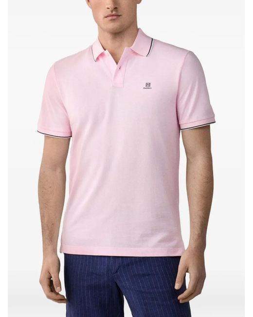 Polo Heritage H Hackett de hombre de color Blue