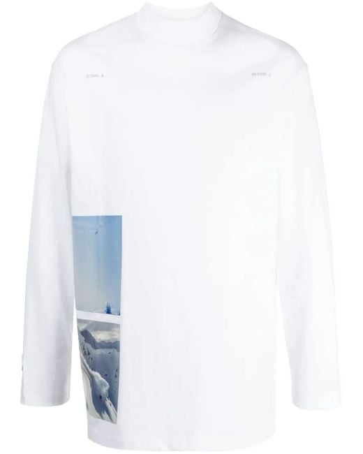Spoonyard Blue X Taro Tamai Alaska Cotton T-Shirt