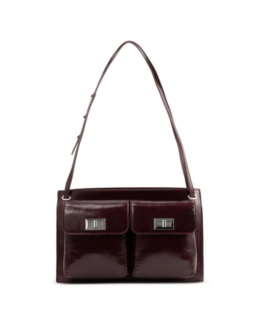 By Far White Billy Tote Bag