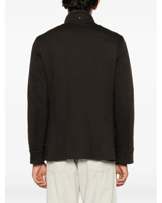 Montecore Black Double-Breasted Jacket for men