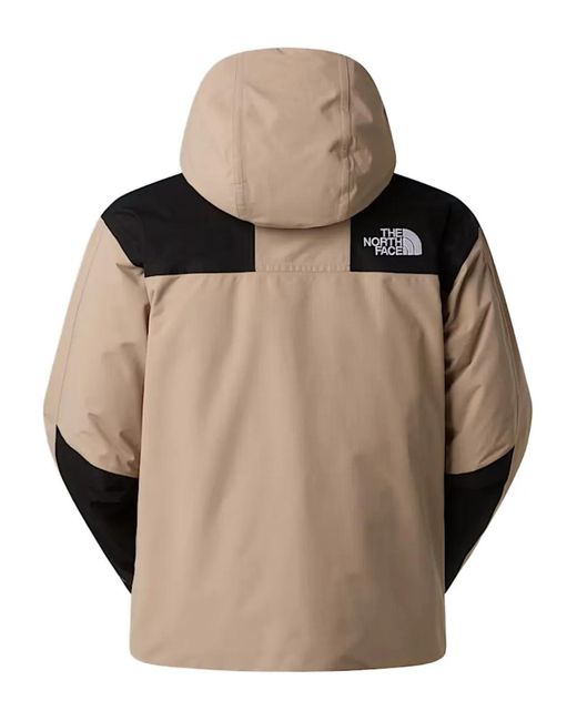The North Face Brown Button-Fastening Hooded Jacket for men