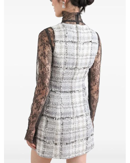 Dolce & Gabbana ツイード ミニドレス Gray