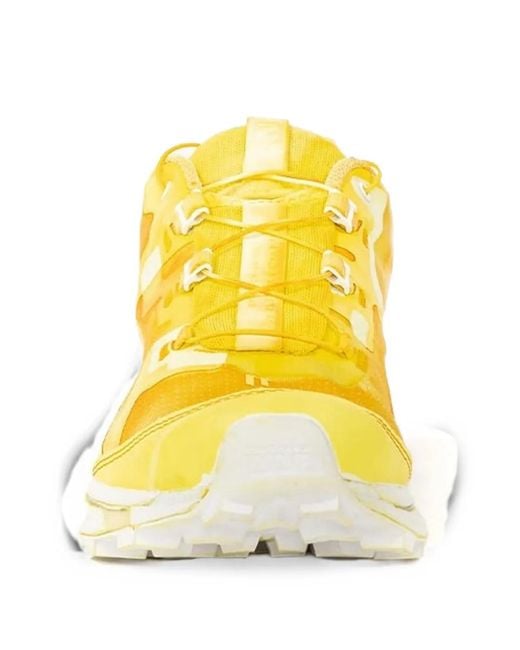 Boris Bidjan Saberi 11 Yellow X Salomon Bamba5 Object-Dyed Sneakers for men
