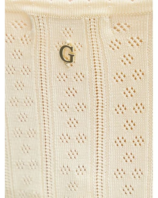Guess Natural Reina Knitted Top