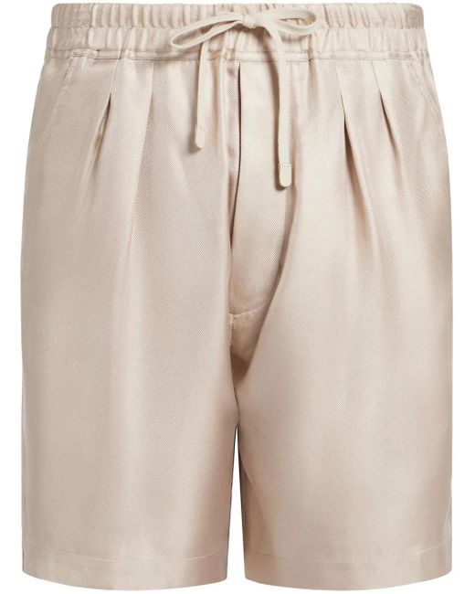 メンズ Tom Ford シルクショートパンツ Natural