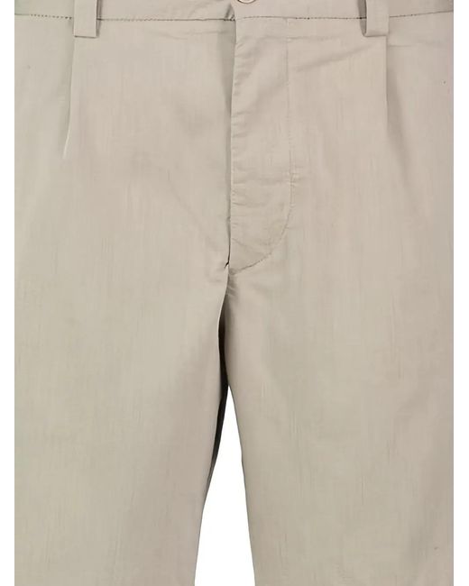 Boss Gray Buttoned Shorts for men