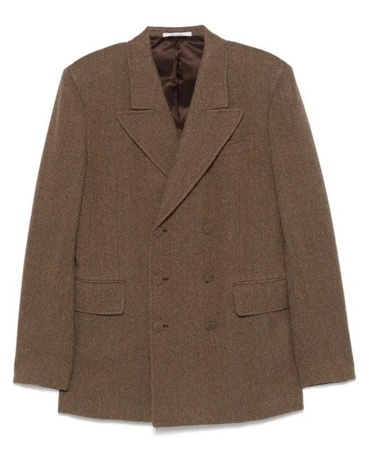 Gabriela Hearst Brown Nico Blazer for men