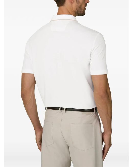 Boggi White Polo for men