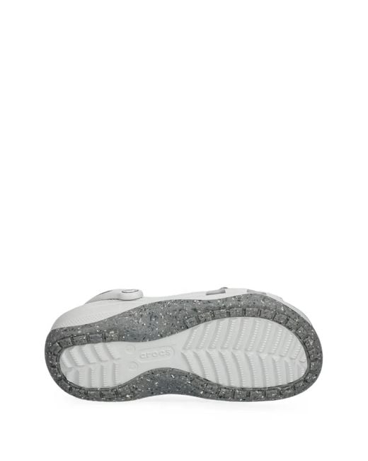 CROCSTM White Classic Evo Perforated Slingback Clogs