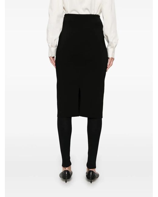 The Row Black Hodette Skirt