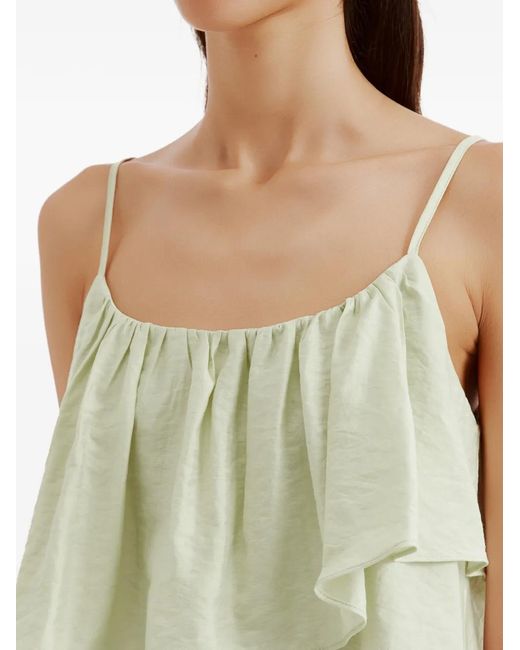 B+ AB Green Layered Mini Shorts Set (Set Of Two)