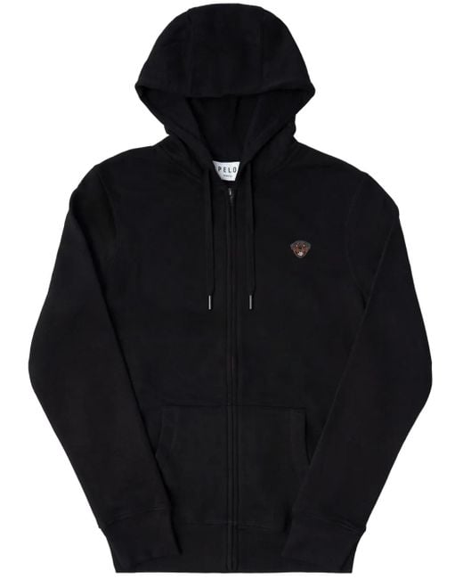 PELO FOUNDATION Black Rottweiler Hoodie