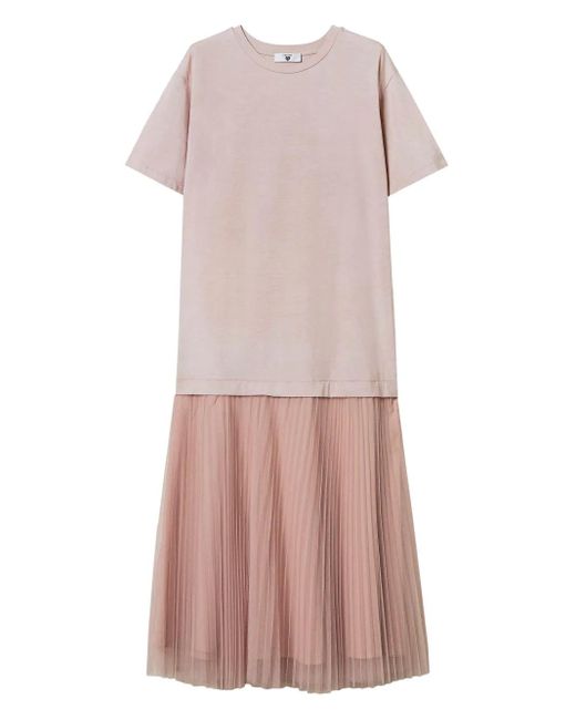 Twinset レイヤード ドレス Pink