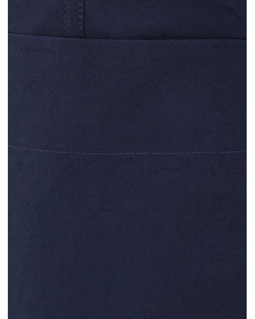 Bottega Veneta Blue Layered Cotton Shorts for men
