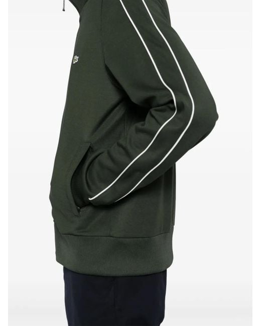 Giacca Sportiva Paris Con Zip di Lacoste in Green da Uomo