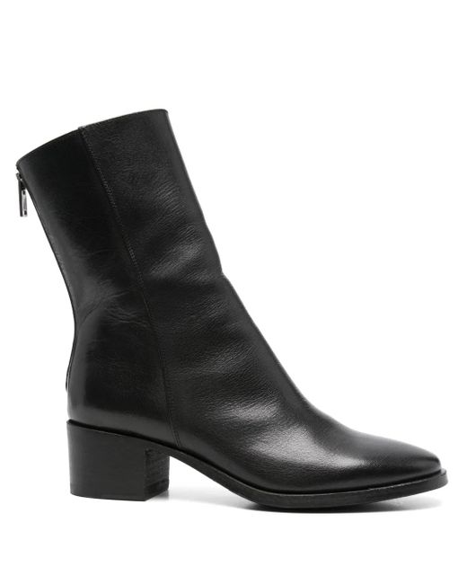 Pantanetti レザーブーツ Black
