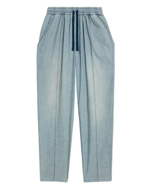 Pantaloni Con Coulisse di Isabel Marant in Blue