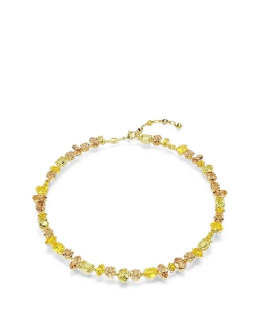 Swarovski Metallic Gema Crystal-Embellished Necklace