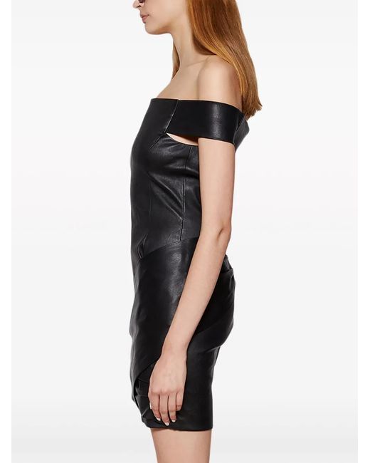 Givenchy Gedrapeerde Mini-Jurk in het Black