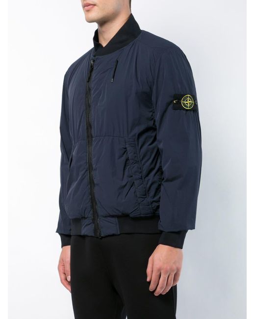 Stone Island Comfort Tech Composite Jacket in Blue for Men | Lyst