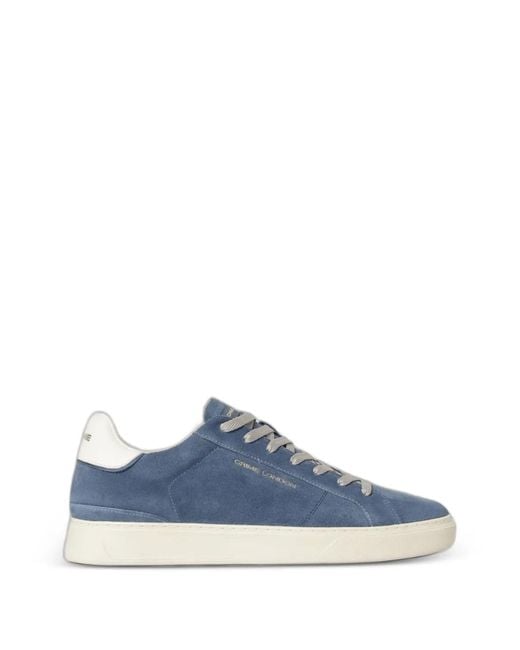 Crime London Blue Blade Suede Sneakers for men