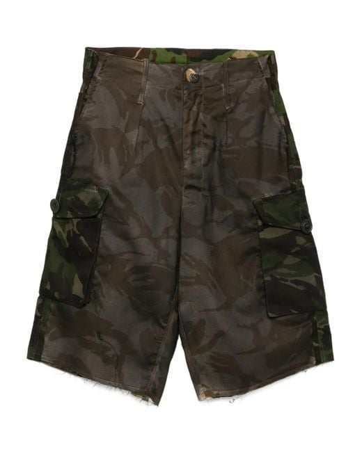 PROTOTYPES Green New Camo Shorts