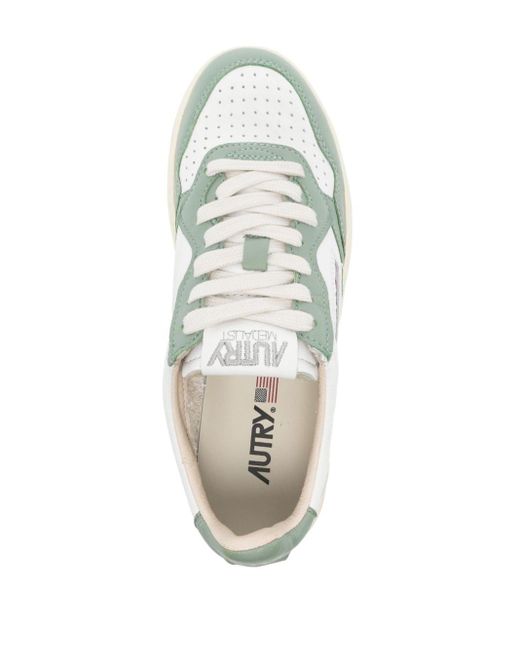 Autry Multicolor Medalist Leather Sneakers