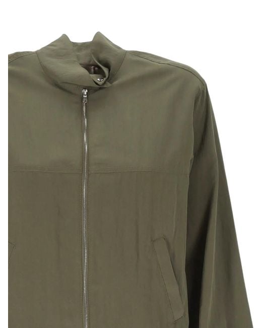 Emme Green Zip-Up Drawstring Jacket