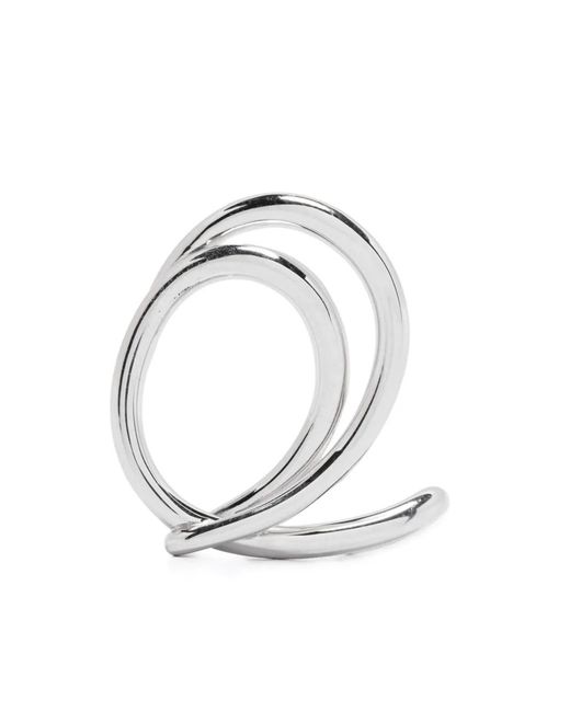 Charlotte Chesnais White Lasso Single Earring