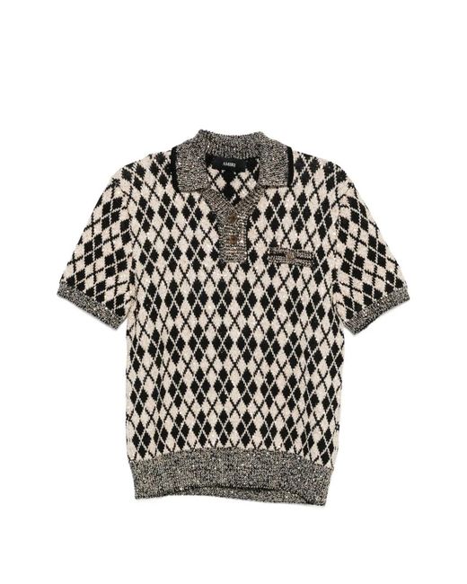 Pringle of Scotland メンズ グレー ジップ ポロシャツ 【公式通販】