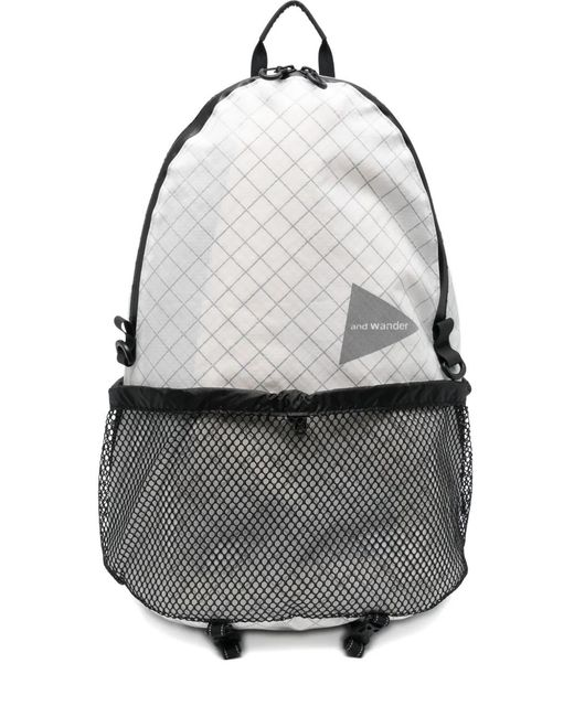And Wander Gray Ecopak Backpack