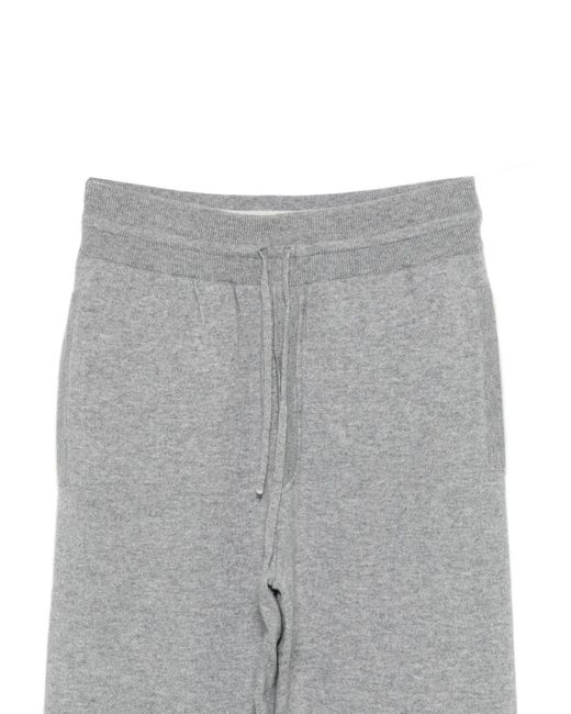 Cruciani Gray Drawstring-Waist Pants for men