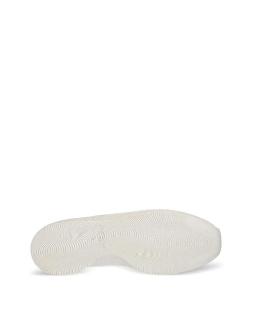 Vagabond White Yasmin Knitted Slip-On Sneakers