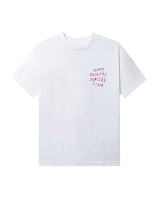 ANTI SOCIAL SOCIAL CLUB Case Study T-Shirt in White für Herren