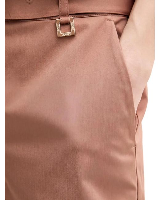 Pantalones Con Cinturón Joop! de color Orange