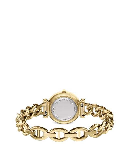 Montre Carlie 28 Mm Fossil en coloris Metallic